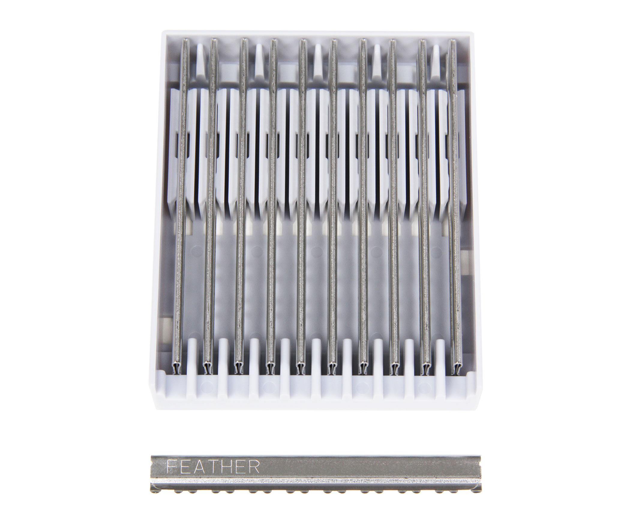 Razor Blades (10 Pack with Feather Guard)